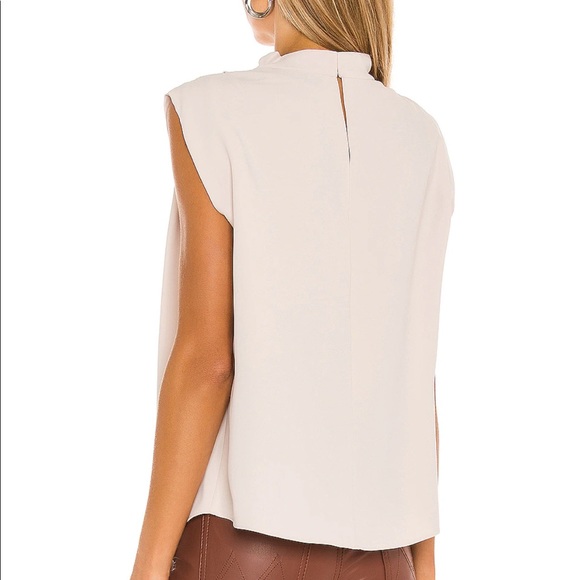 Sleeveless Fabienne Top - Bone - Picture 4 of 8